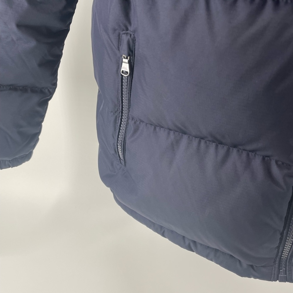Polo by Ralph Lauren Navy Blue Boys Puffer Jacket NWT - Picture 2 of 9